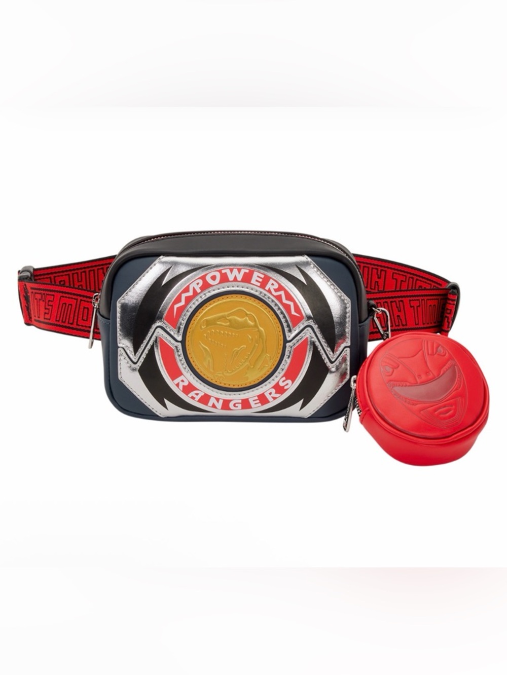 NWT Loungefly Hard Tag Power Rangers Sling Crossbody Bag with Coin Bag